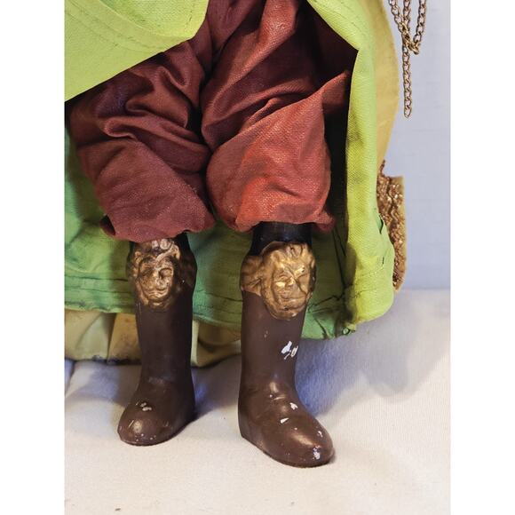Possible Dreams Clothtiques Nativity 1985 Vintage Christmas 1 King Fabric Mache - Picture 6 of 11